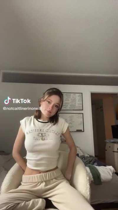 She’s definitely going braless a lot more