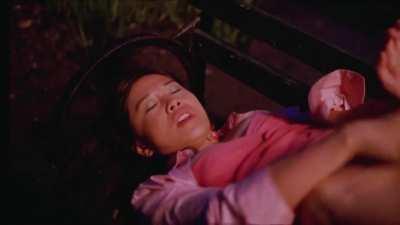 Sook-Yin Lee masturbating outdoor in Shortbus