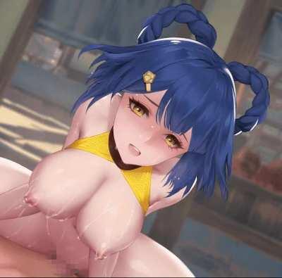 Dripping oppais bouncing