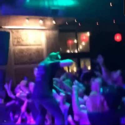 The perfect stage dive doesn't exi....