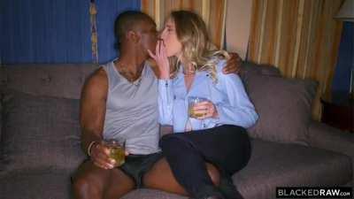 Cadence Lux kisses Julio Gomez