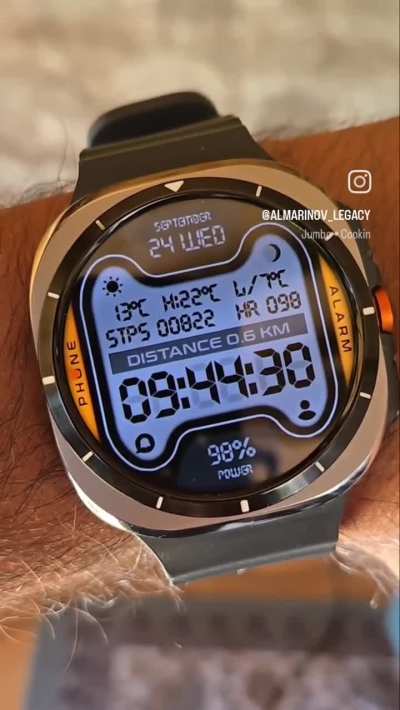 GONZO Remastered watch face available on Facer