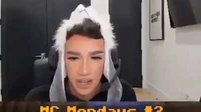 Our fellow teenager, Jacob Hopkins, voice of Gumball Watterson, has slain James Charles in minecraft hunger games. We did it boys.