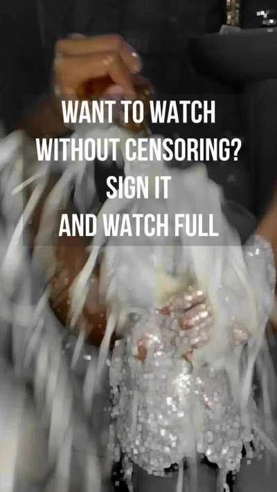 My braids full of vomit