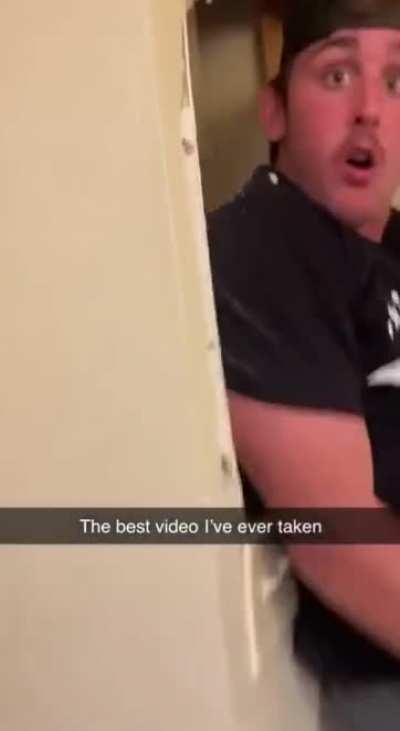 When you realize you just lost your deposit.