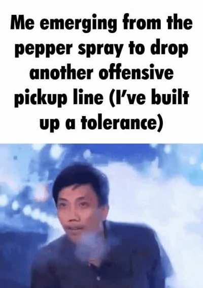 Why don’t pepper spray cans make good friends?