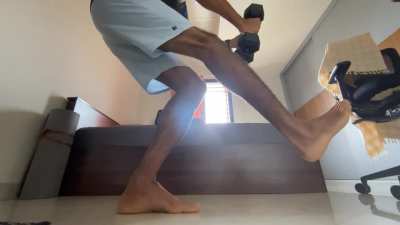 Am i close to pistol squat? feel like i have been struck at this regressions since some time.