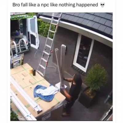 He's probably stuck in a loop