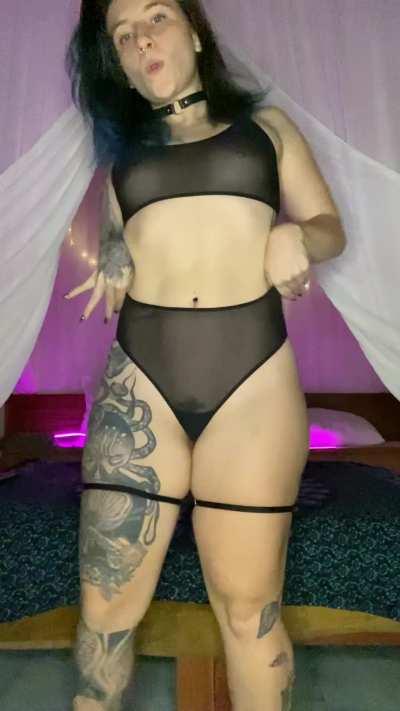 How do you like my new lingerie?