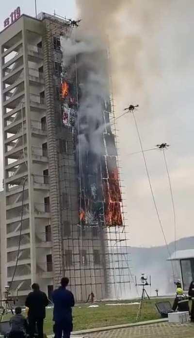 Firefighter Drones