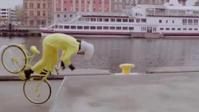 Airbag for Your Head. Just Hilarious!