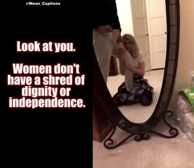 Cum for me, you worthless trash.