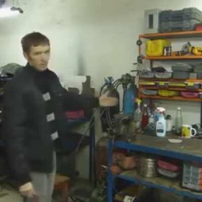 WCGW Hitting this gas tank