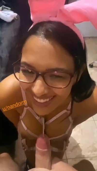 After bouncing, milk 