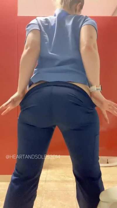 Night shift gets lonely. My favorite patients get to come to the bathroom!