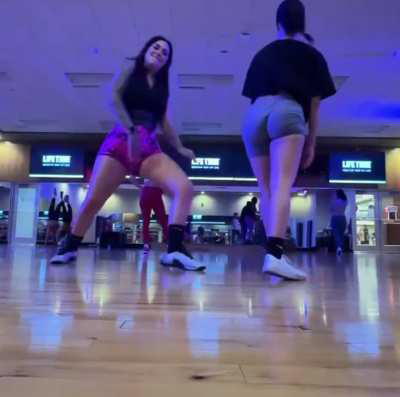 Shaking it in the gym 