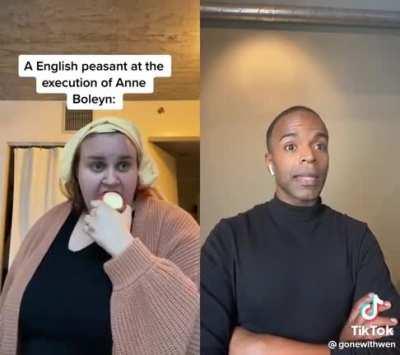 I hate when I'm at an execution and people will not shut up.