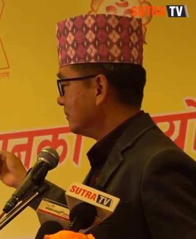 Wow what a scumbag! Where my Rajendra Lingden fanboys at?