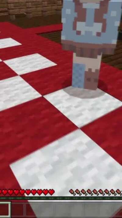 I declared to my crush in Minecraft
