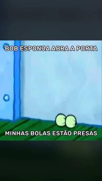 Suas bolas est&atilde;o presas 😔