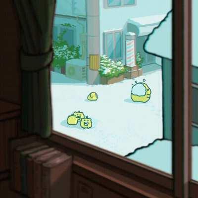 Snowballs by ぬ。 @shibaken_nu