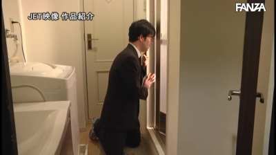 Apparently, she had her fingers crossed when she told her husband she was done! with the neighbor! ... Touka Rinne in NDRA-055