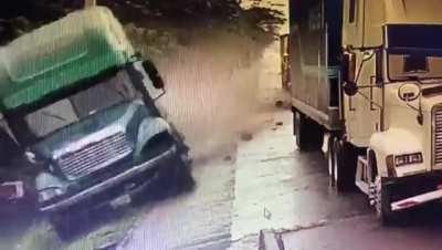 unsure for fate of motorcyclist besides obvious injury