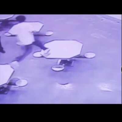 Prisoner decides to do a backflip escape from the guards