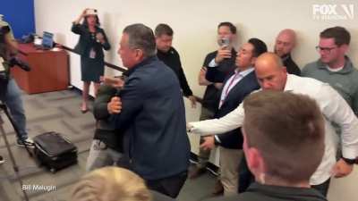 California Senator Alex Padilla thrown out for trying to ask HS Secretary Noem questions