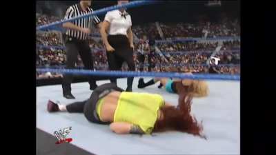 Lita gets trashed by Jacqueline