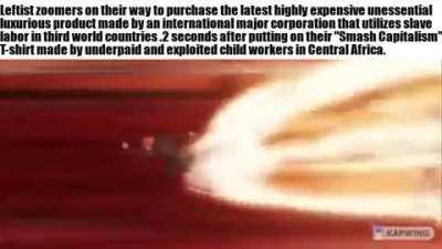 gotta smash capitalism on my macbook