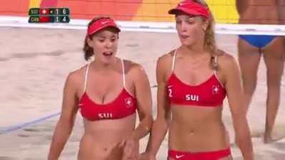 Busty Swiss Player Isabelle Forrer (OC from Rio2016)