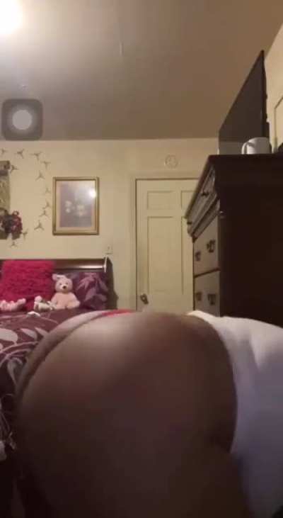 Red thong disappears