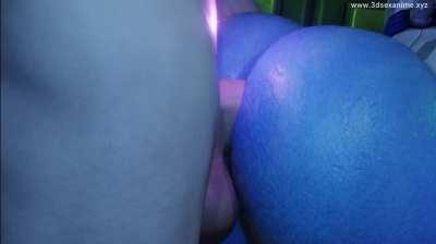 liara doggy style (R4mpage3d)[mass effect]