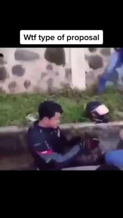 There’s probably better ways to propose…. Just sayin’