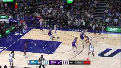 [Highlight] SGA beats the buzzer with a tough fading jumper