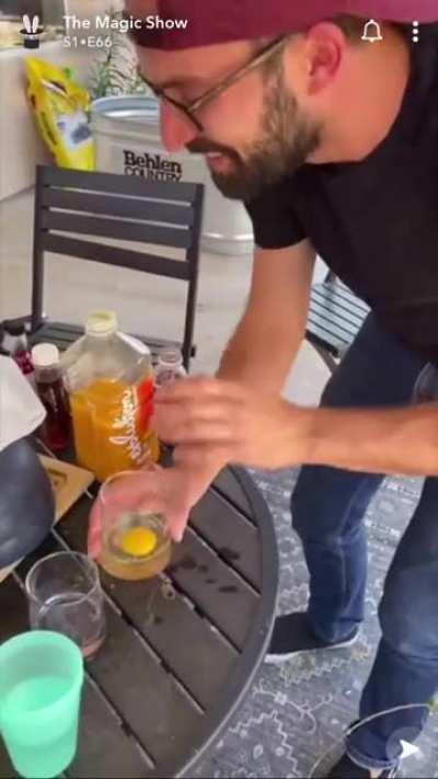 She definitely died a little...