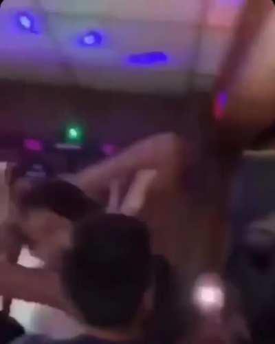 WCGW when jumping off a stage..