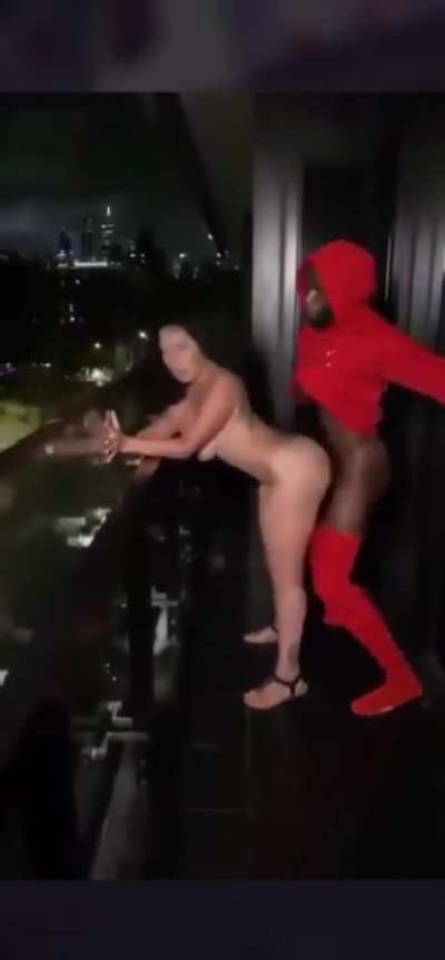  Curvy Ebony Public  Slut