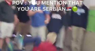 According to education system serbians are the most likely to get bullied