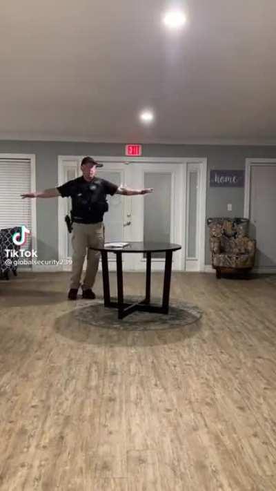 When someone has an armed contract for a do nothing site