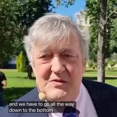 Stephen Fry about the reasons for mutual love and understanding between the people of United Kingdom and the people of Ukraine