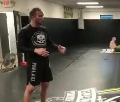 Jiu-jitsu can be terrifying for some...