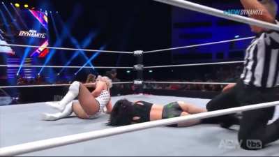 Poor Saraya never stood a chance 