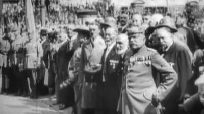 The Earliest known video of Adolf Hitler - Nürnberg 1923