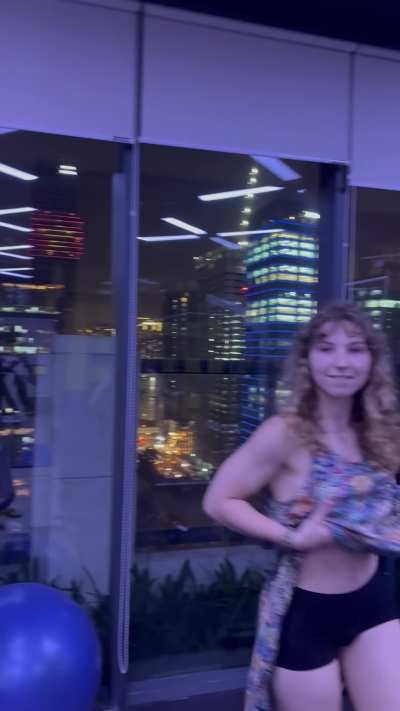 Do you think the camera noticed how wet I was?