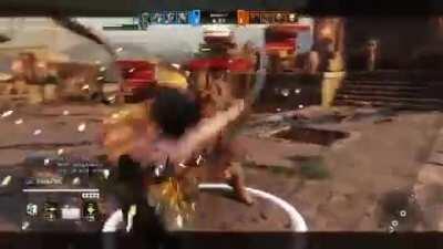 Tozen parries deflects