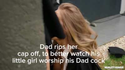 Daddy gives his daughter the perfect graduation gift