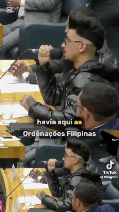 Compilei com meu nariz as falas do Thiago na CPI dos pancadões (de cabeça)