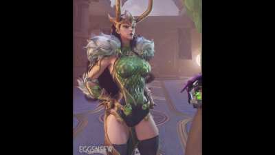 Smashing Lady Loki